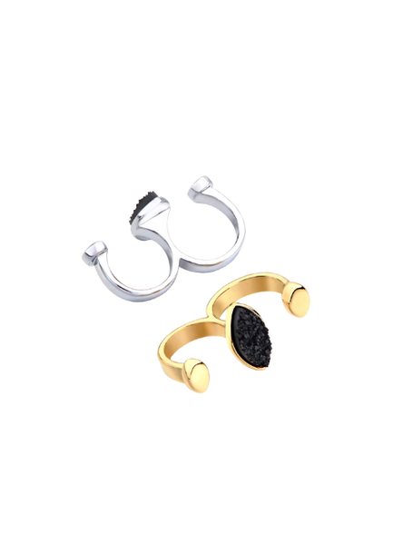 Leah-twin-dual-ring-black-stone-oak_ash-jewellery-smycken-sweden-hongkong-shop-stockholm-3micron-apm-monaco-carolinesvedbom-oakandash-vouge-byjolima-18karatgoldplated