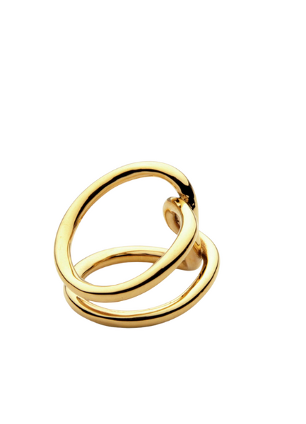 Melody Ring in 18K gold plating. A subtle yet stylish piece perfect for everyday elegance and effortless layering—loved by women in Hong Kong.