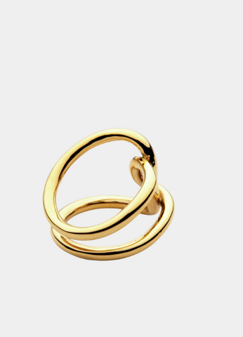 Melody Ring – 18K Gold Plated Minimalist Gold Ring for Women in Hong Kong
