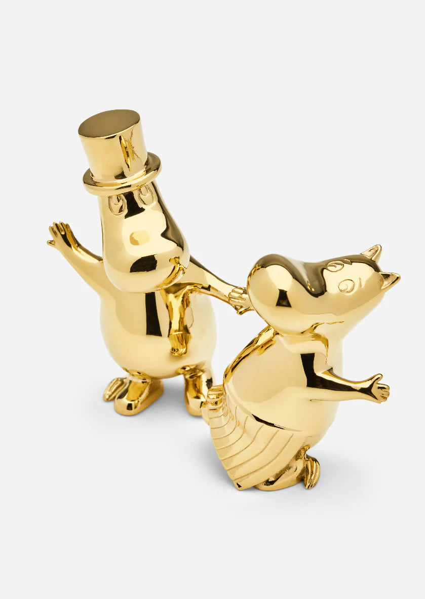 Moomin x SKULTUNA |  Dancing Moominmamma and Moominpappa