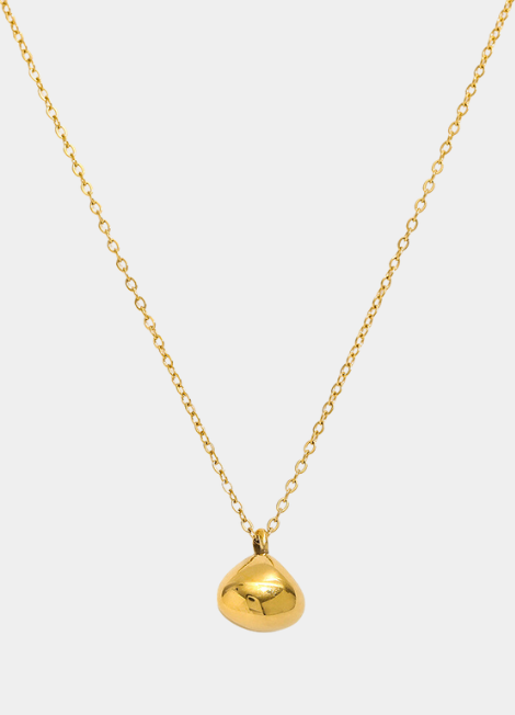 Necklace | Droplet Pendant | 18K Gold Plated