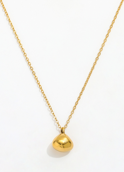 Necklace | Droplet Pendant | 18K Gold Plated
