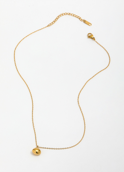 Necklace | Droplet Pendant | 18K Gold Plated