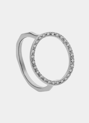 zirconia ring hk, silver ring hong kong, circle ring for women hk, minimalist ring hk, odette ring hk, silver plated jewelry hk, elegant gift ring hong kong, everyday ring for her
