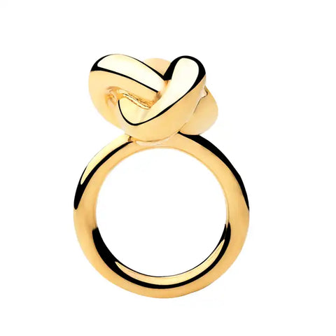 Ring | The Princess Knot | 18K Gold Plated