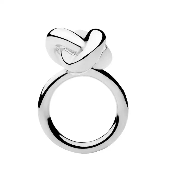 Ring | The Princess Knot | Silver Plated