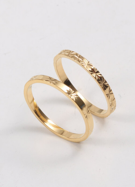 Ring | Agnes Aura | Eternity | 18K Gold Plated