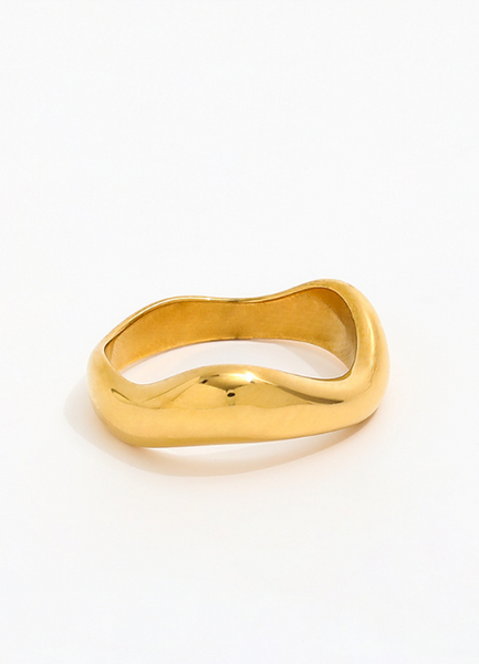 Ring | Tuva Twisted | 18K Gold Plated