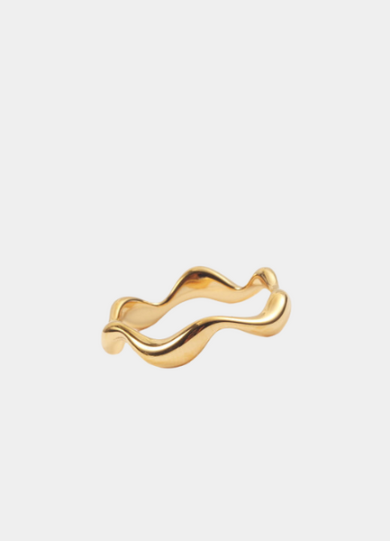 Ring | Vera Wave | 18K Gold Plated