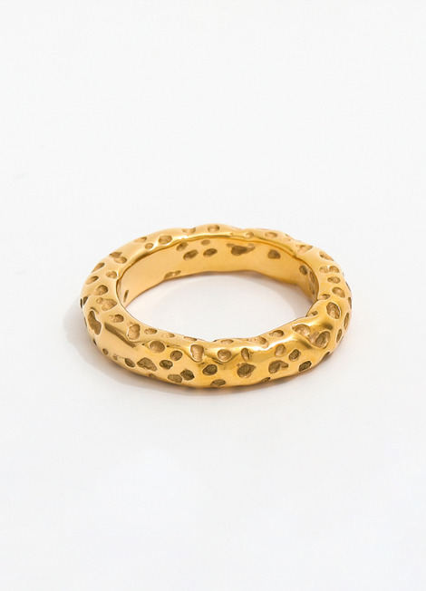 Ring | Astrid Asteroid | Single | 18K Gold Plated