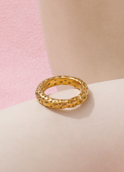 Ring | Astrid Asteroid | Single | 18K Gold Plated