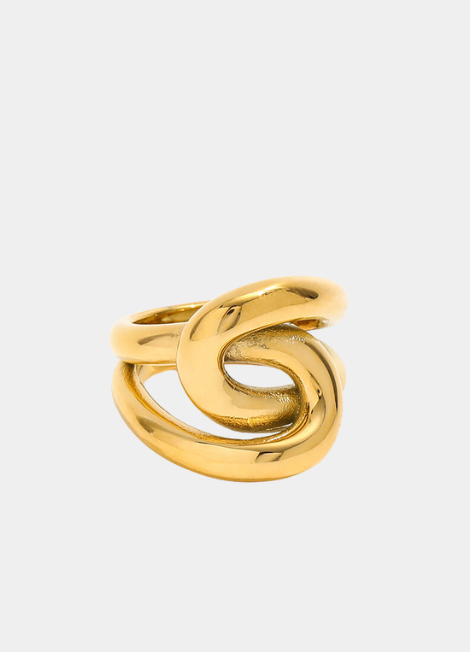 Ring | Kenza Knot | 18K Gold Plated
