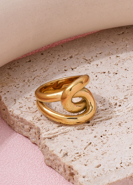 Ring | Kenza Knot | 18K Gold Plated