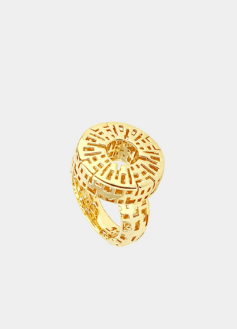 Elevate your jewelry collection with the Maya Hollow Ring