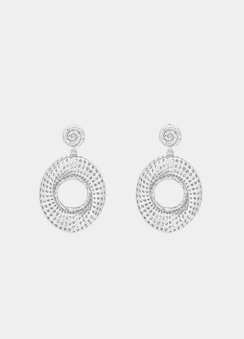 Stella Mini Hollow Earrings – Silver Plated Minimalist Everyday Hoops for Women in Hong Kong


