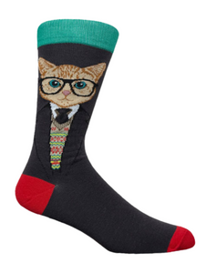 cat socks hk, fun cotton socks hong kong, suit cat socks hk, cute socks for women hk, novelty socks hong kong, breathable socks hk, gift for cat lovers hk

