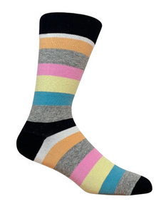 The Sockist breathable cotton-blend socks for sensitive feet. Soft, stretchy, and stylish. One size fits EU 37–46. Great for work or casual wear.

