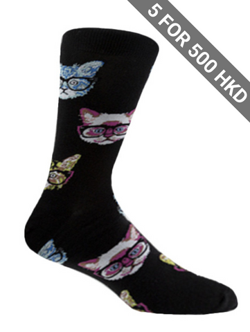 the-sockist-happy-fun-socks-sweden-stockholm-shop-happyfeet-socks-men-socks-artsy-cat