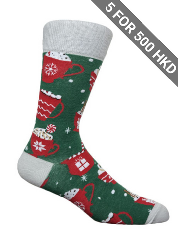 The-sockist-happy-fun-socks-sweden-stockholm-shop-happyfeet-socks-men-socks-christmas-socks-ACupOfHoliday120-S121