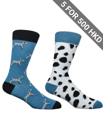 The-sockist-happy-fun-socks-sweden-stockholm-shop-happyfeet-socks-men-socks-christmas-socks-Dots_Dalmatians_Mismatched120-S145