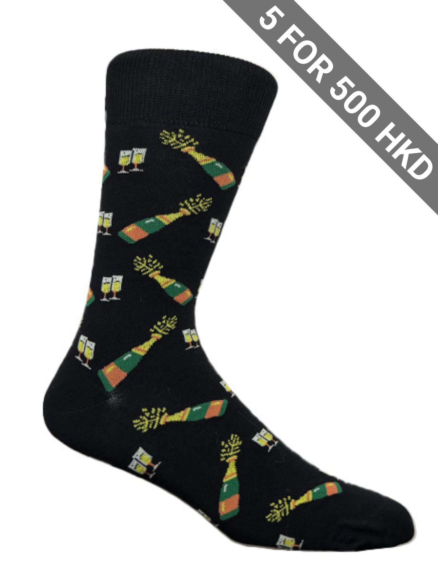 The-sockist-happy-fun-socks-sweden-stockholm-shop-happyfeet-socks-men-socks-christmas-socks-It_sChampagneo_clock_120-S156