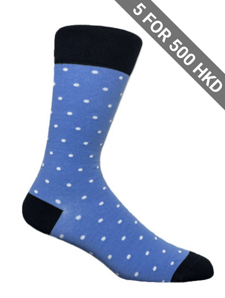 The-sockist-happy-fun-socks-sweden-stockholm-shop-happyfeet-socks-men-socks-christmas-socks-OceanBlue_WhiteDots120-S110