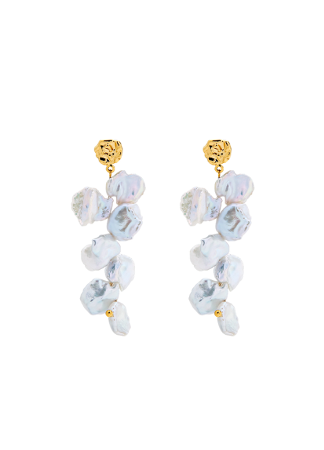 Kiara Earrings – 18K Gold Plated Minimalist Hoop Earrings for Women in Hong Kong