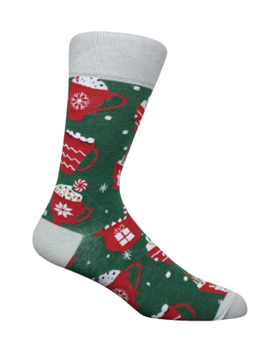 Colorful cotton-blend socks by The Sockist – stretchy, breathable, one-size-fits-all (EU 37–46), great for dress shoes and sneakers.  
