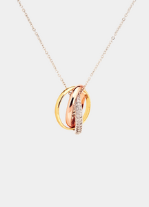 Trinity Necklace in silver plating—simple, elegant, and symbolic. A meaningful everyday piece for women in Hong Kong. Lightweight, modern, and gift-ready.