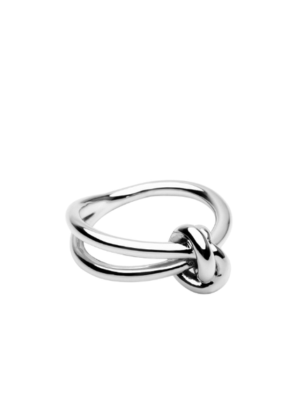 Ring | Verity Knot | Silver Plated