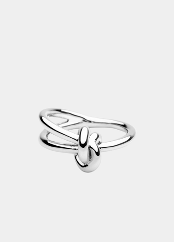 Ring | Verity Knot | Silver Plated