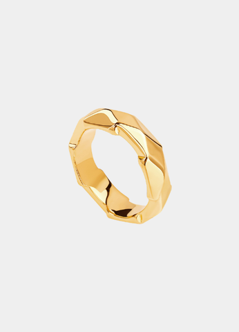 Ring | Ariella | Facett | 18K Gold Plated