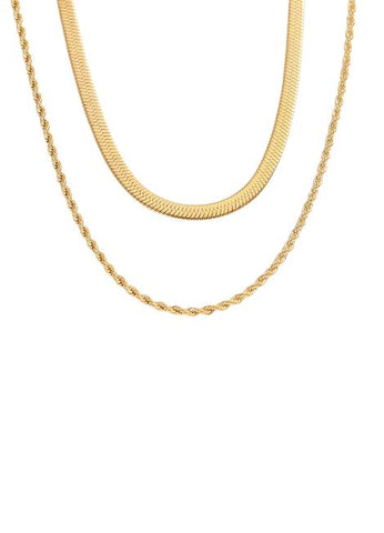 oak-and-ash-stainless steel-hongkong-stockholm-shop-2-layers-waterproof-sweatproof-necklace 
