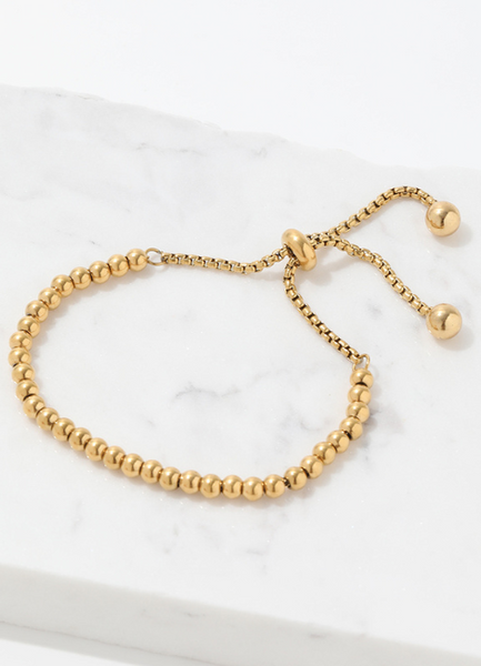 Bracelet | Beads | 18K Gold Plated
