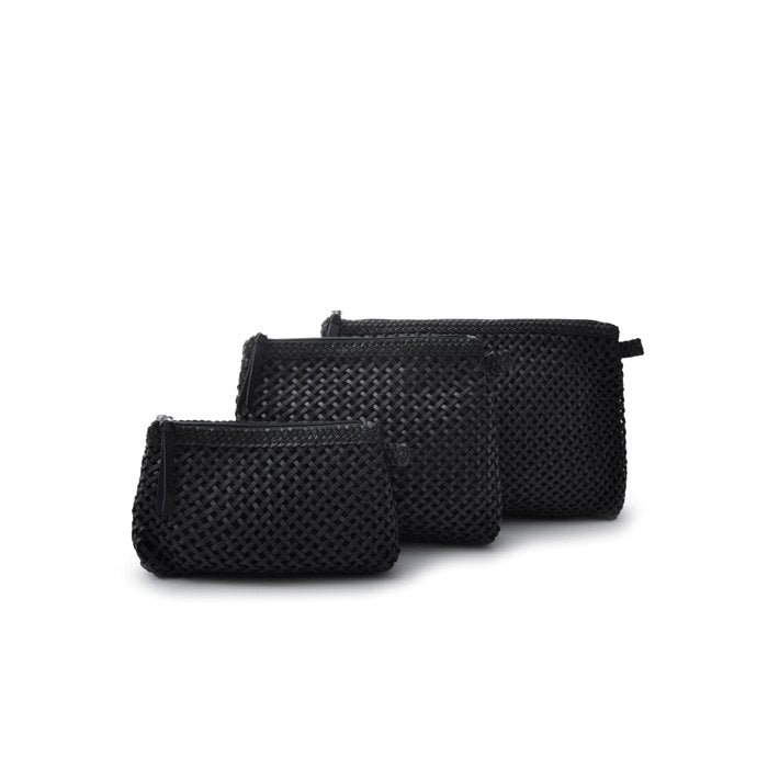 Cosmetic Bag | Vegan Leather | Sweet Black - STOCKHOLM 