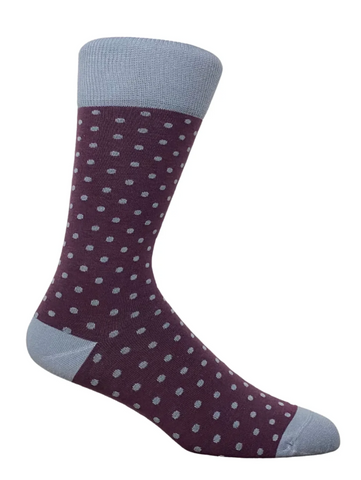 the-sockist-happy-fun-socks-sweden-stockholm-shop-happyfeet-socks-men-socks-unisex-socks-burgundy-grey-dots