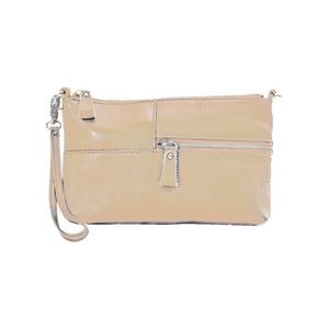 Envelope Bag | Sand | Grained Leather