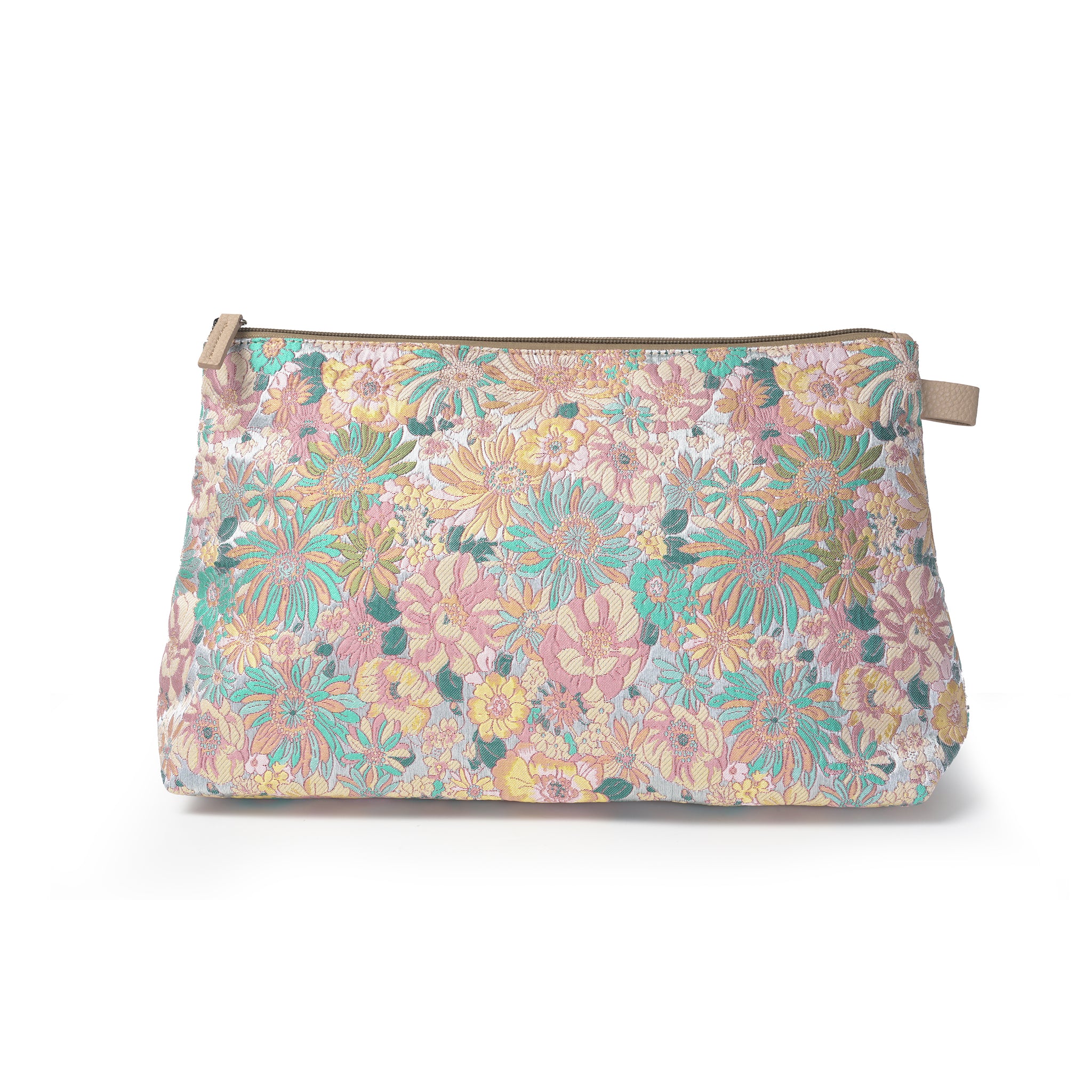 Cosmetic Bag | Pastel Pink Flower