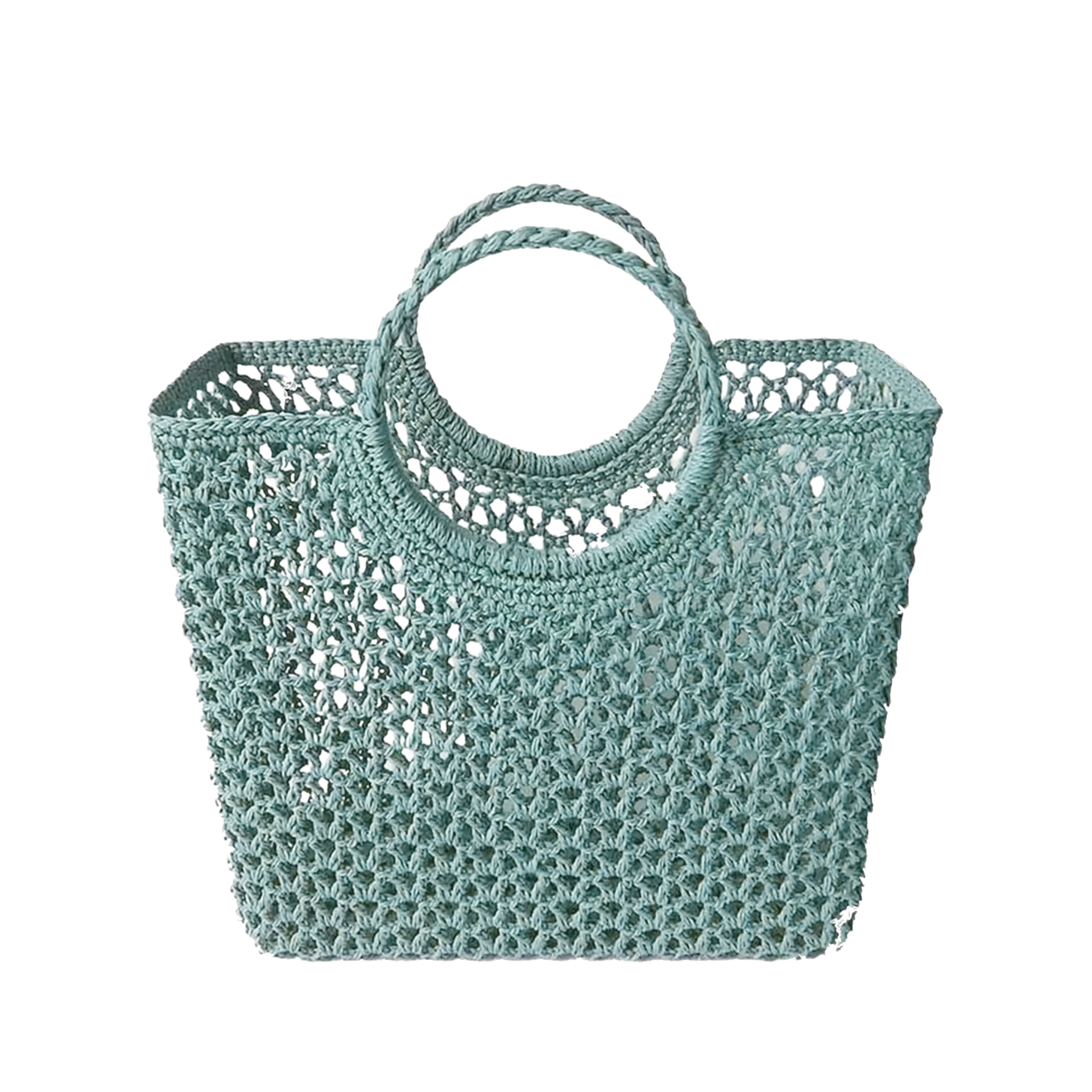 ceannis-stockholm-round-crochet-basket-dusty-blue-official-reseller-handmade-green-santorini-vouge-maldives

