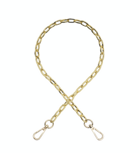 Oval Metal Chain | Long | Gold