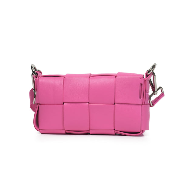 6 in 1 | Braided Waist & Shoulder bag | Barbie Pink | Vegan