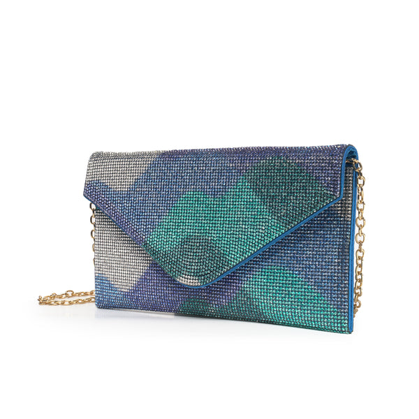 Envelope Bag | Mosaic | Santorini Blue