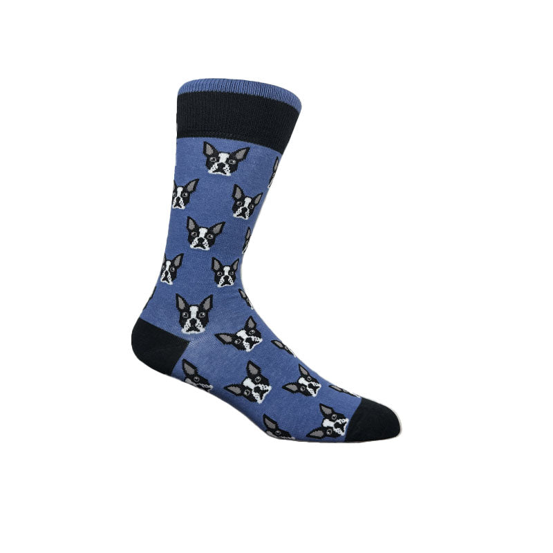 frenchie-blue-sock -the -sockist-the-dog-sock-lover-happy-fun-sweden-amazon