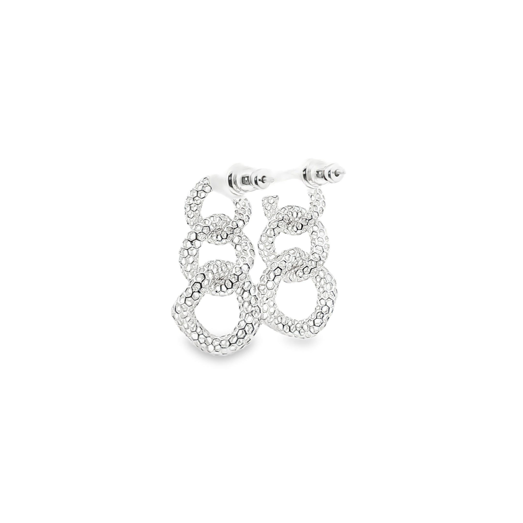 Earrings | Ida Mini | Hollow  | Silver Plated