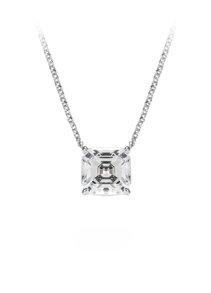 Necklace | Elysian Emerald | Lab Created Zirconia | 925 Sterling Silver - oak-and-ash-jeweller-925-sterling-silver-lab-created-zirconia-hongkong-stockholm-shop-elysian-