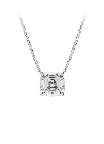 Necklace | Elysian Emerald | Lab Created Zirconia | 925 Sterling Silver - oak-and-ash-jeweller-925-sterling-silver-lab-created-zirconia-hongkong-stockholm-shop-elysian-