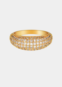 Ring | Philippa Pavé | 18K Gold Plated