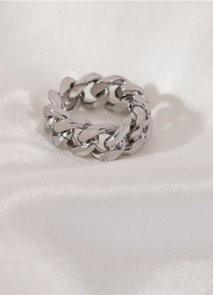 Ring | Colin Curb Chain | Stainless Steel
