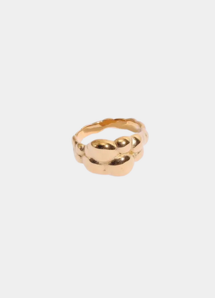 Ring | Mini Bianca Bubble | 18K Gold Plated