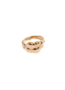 Ring | Mini Bianca Bubble | 18K Gold Plated